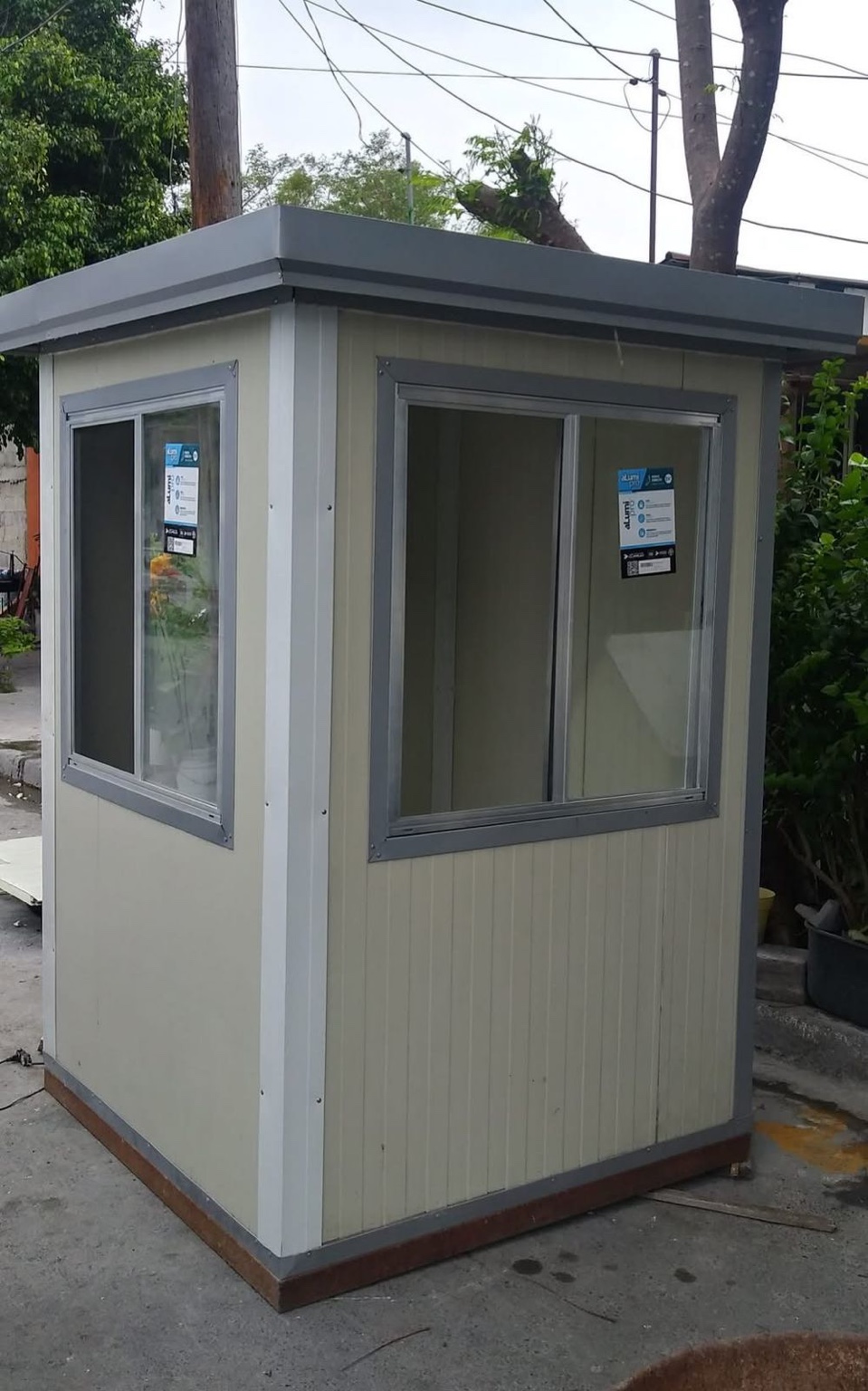 Caseta de vigilancia instalada por AGB system