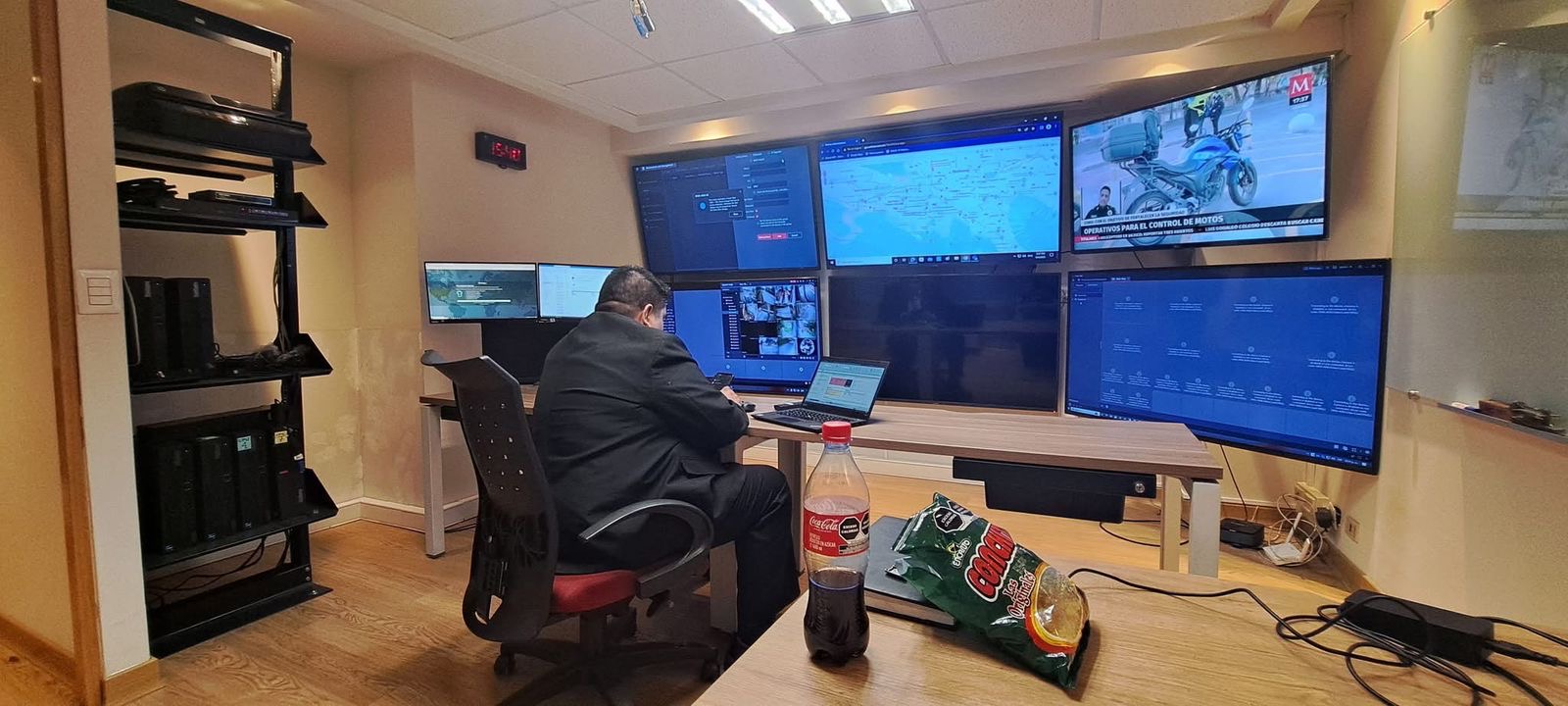 Videowall de seguridad